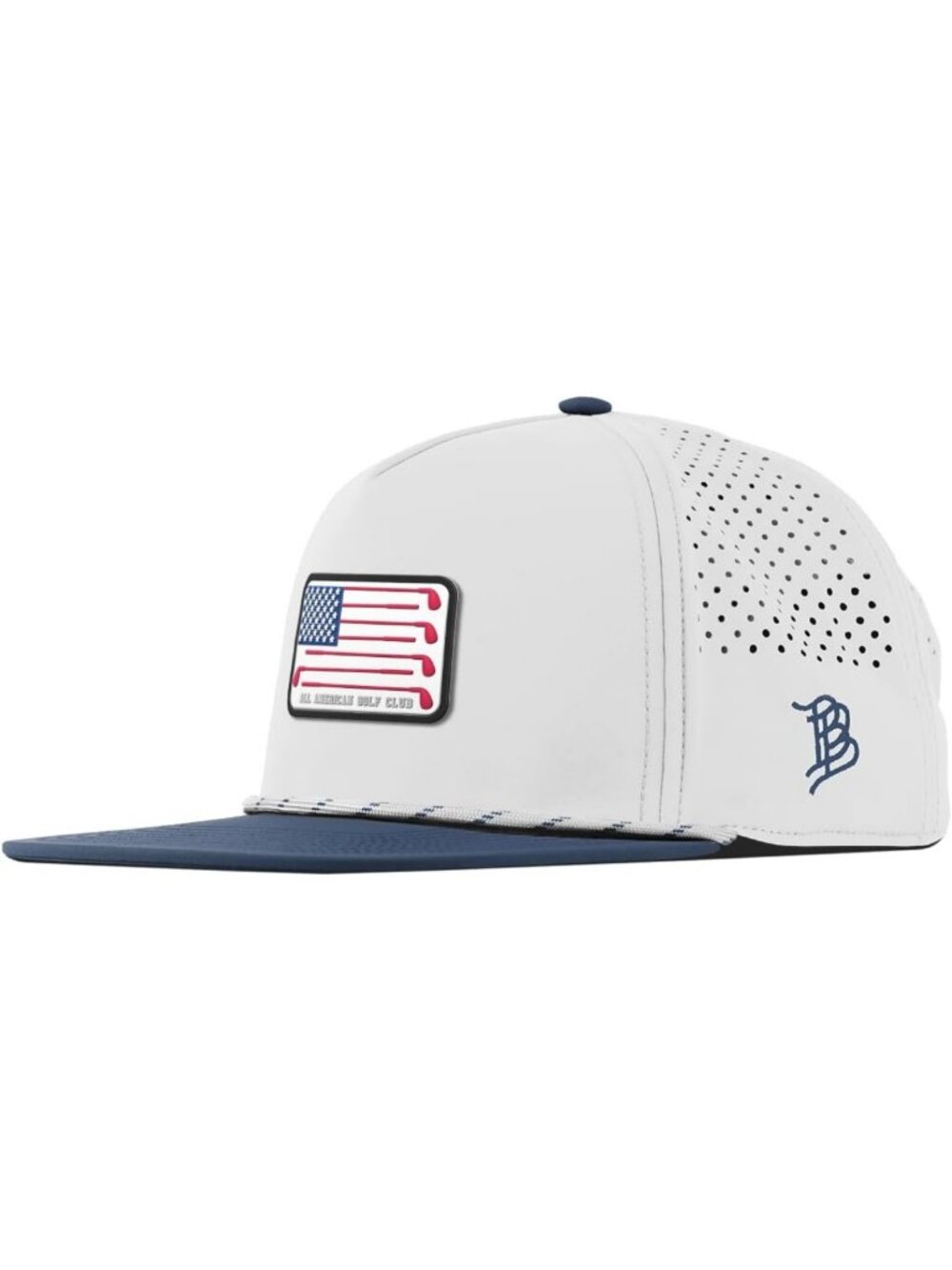 Stylish Flat 5 Panel Rope Hat for Men | All American Design | Perfect for